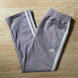 Girls Purple Regular Fit Adidas Track Pants